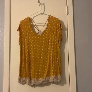 Summer yellow top